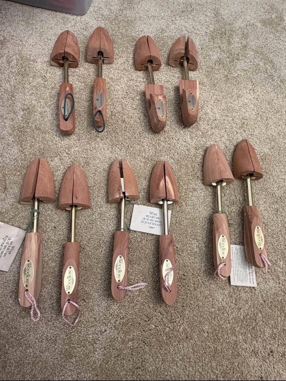 Nordstrom Cedar Shoe Trees - Natural Brown